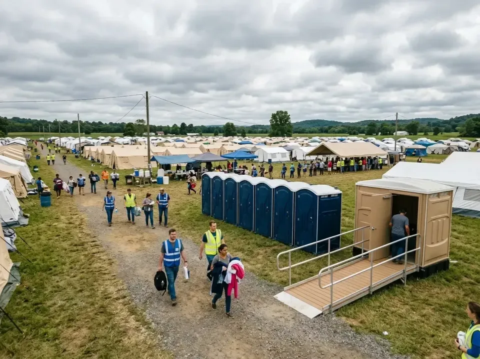 disaster-relief-camp-restrooms-010 — frequently asked questions, Dumpster & Portable Bathrooms Rental in Tennessee